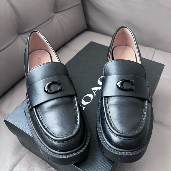 Coach Black Leah Loafers - Picture 13 of 13